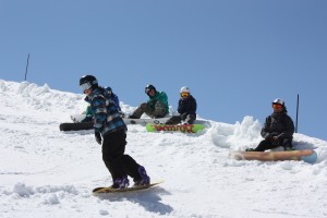 kids, lessons, tignes, snowboarding